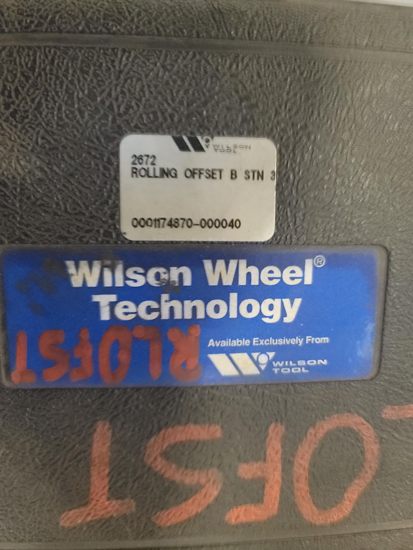 WILSON WHEEL ROLLING OFFSET - Bild 2 aus 2