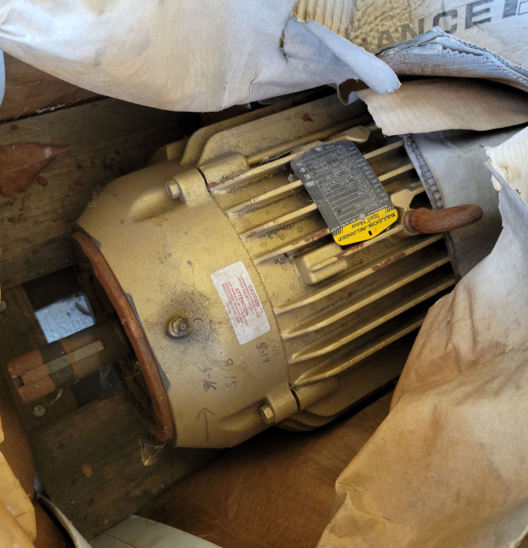 20 HP MOTOR, DOES NOT RUN