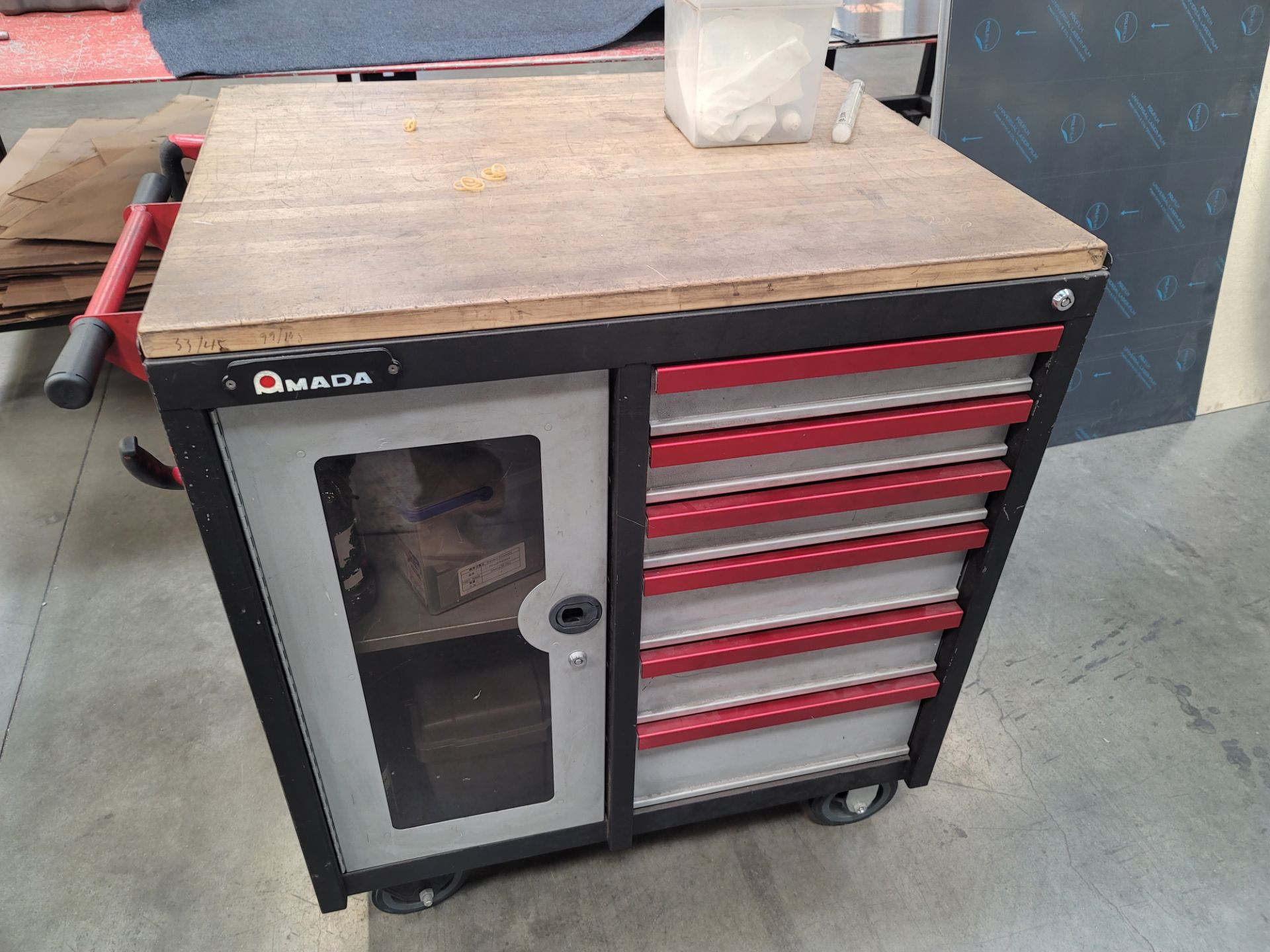 2014 AMADA FLCAJ 4020 FIBER LASER FABRICATION CELL, AMADA AJ4000 4.2 KW GEN 2 FIBER LASER, AMNC-F - Image 45 of 51