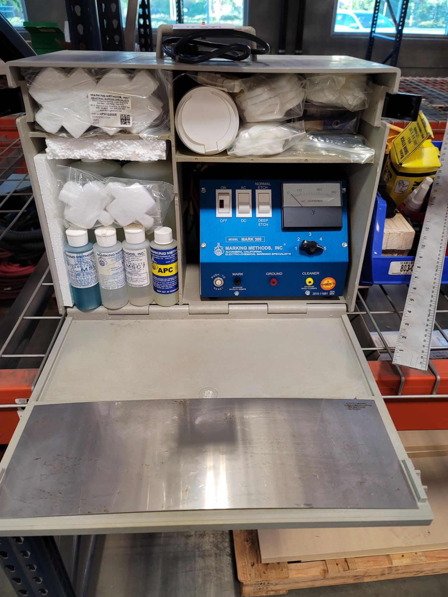 MARKING METHODS INC MARK 300 ELECTRO-CHEMICAL MARKING SYSTEM