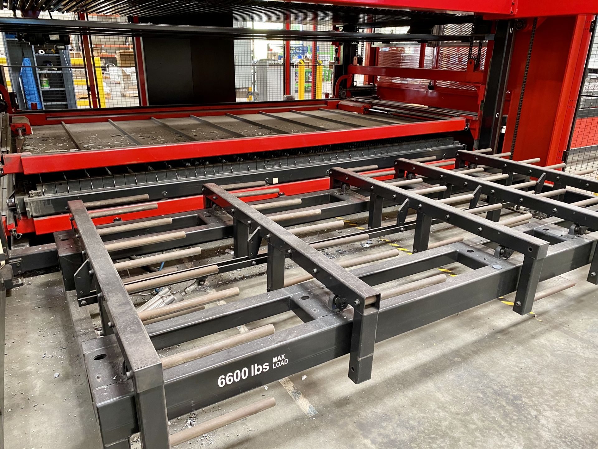 2014 AMADA FLCAJ 4020 FIBER LASER FABRICATION CELL, AMADA AJ4000 4.2 KW GEN 2 FIBER LASER, AMNC-F - Image 21 of 51