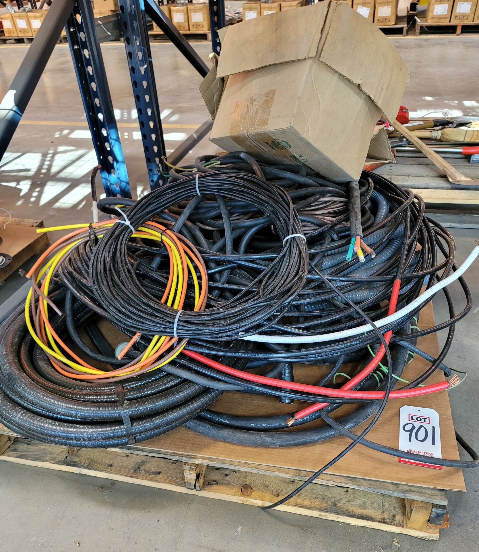 LOT - ELECTRIC WIRE, CONDUIT