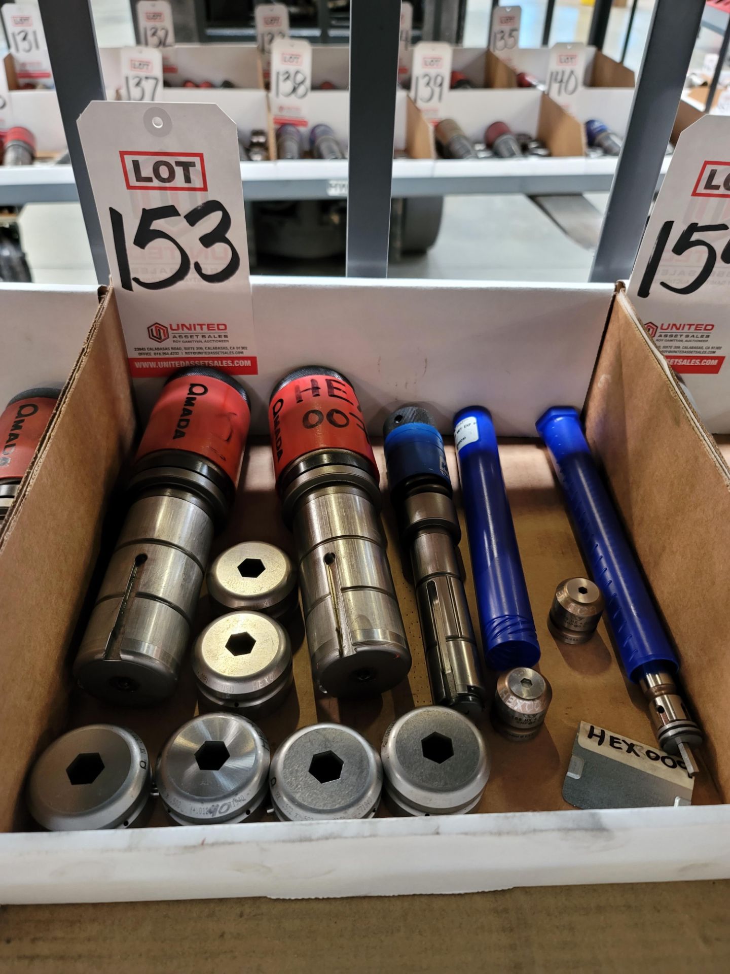 LOT - AMADA AND/OR WILSON TOOL PUNCH PRESS TOOLING