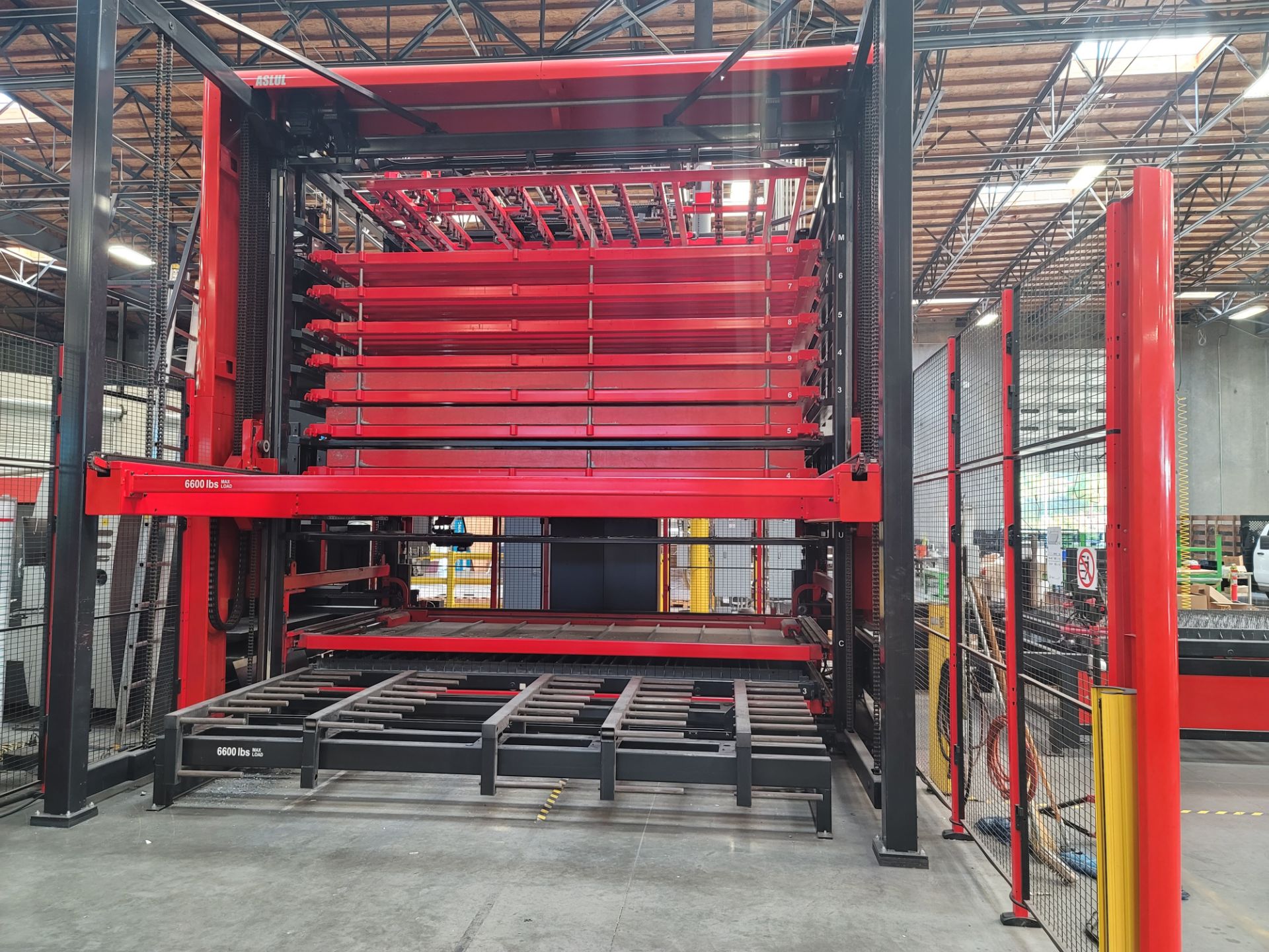 2014 AMADA FLCAJ 4020 FIBER LASER FABRICATION CELL, AMADA AJ4000 4.2 KW GEN 2 FIBER LASER, AMNC-F - Image 20 of 51