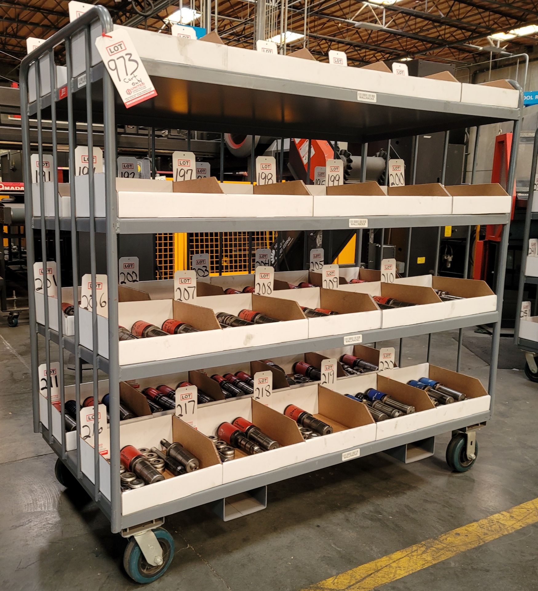 HEAVY DUTY CART, 5' X 30", FORKLIFT POCKETS