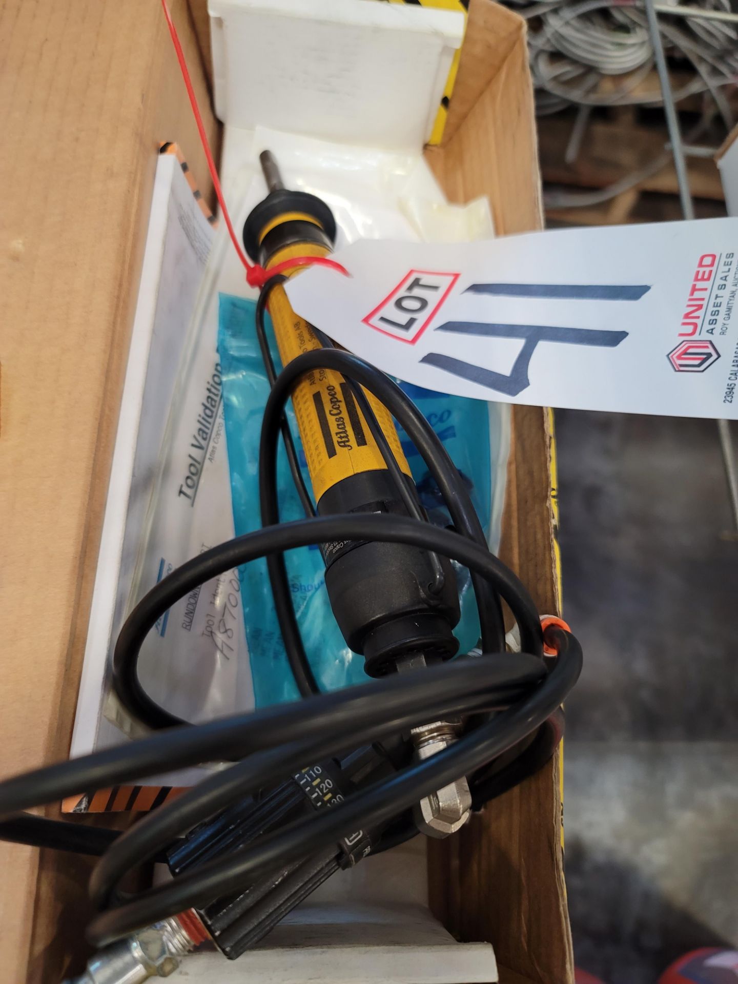 ATLAS COPCO LUM 10 PRO5 PNEUMATIC SCREWDRIVER