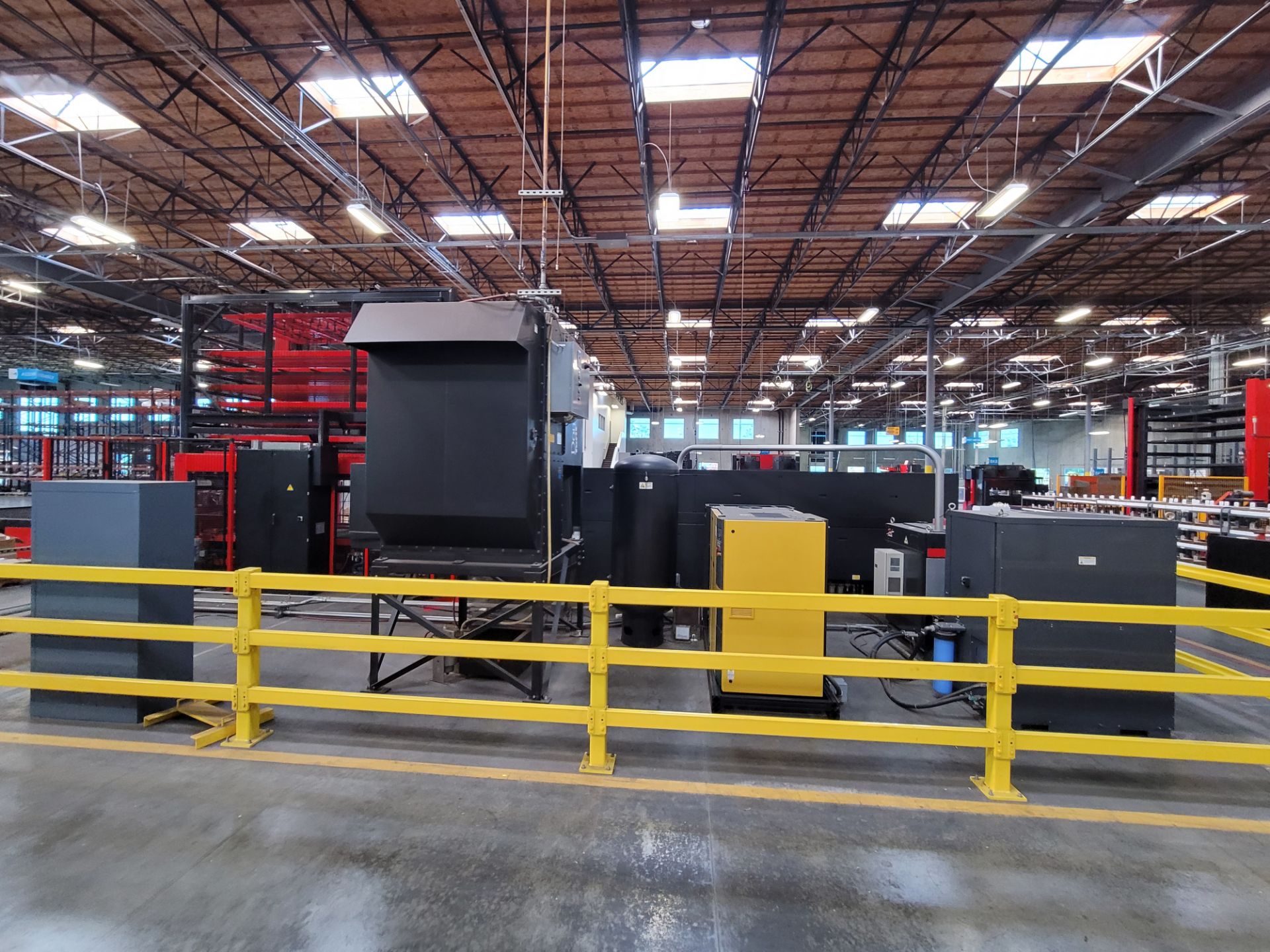 2014 AMADA FLCAJ 4020 FIBER LASER FABRICATION CELL, AMADA AJ4000 4.2 KW GEN 2 FIBER LASER, AMNC-F - Image 51 of 51