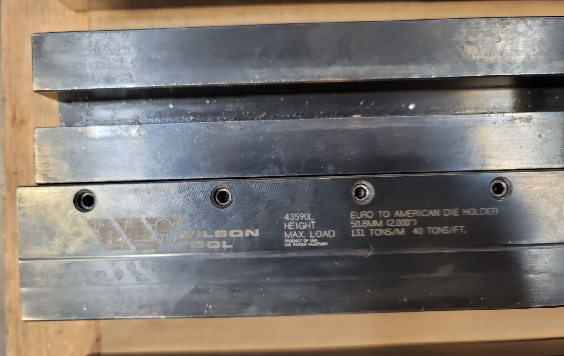 LOT - WILSON TOOL BRAKE DIES (SEE PHOTOS FOR SPECS)