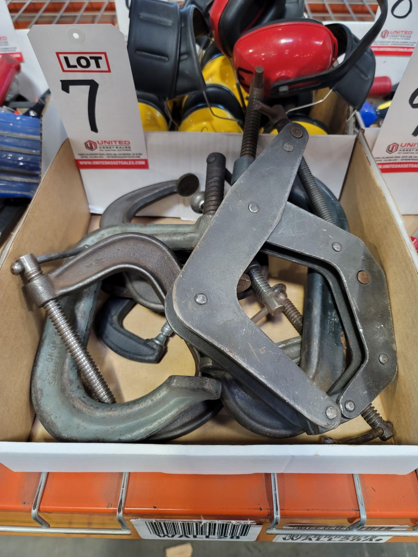 LOT - MISC CLAMPS