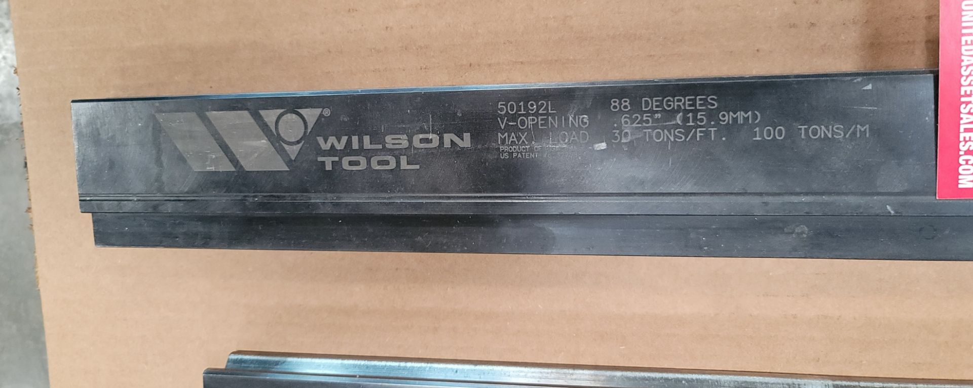 LOT - WILSON TOOL BRAKE DIES (SEE PHOTOS FOR SPECS) - Image 2 of 2