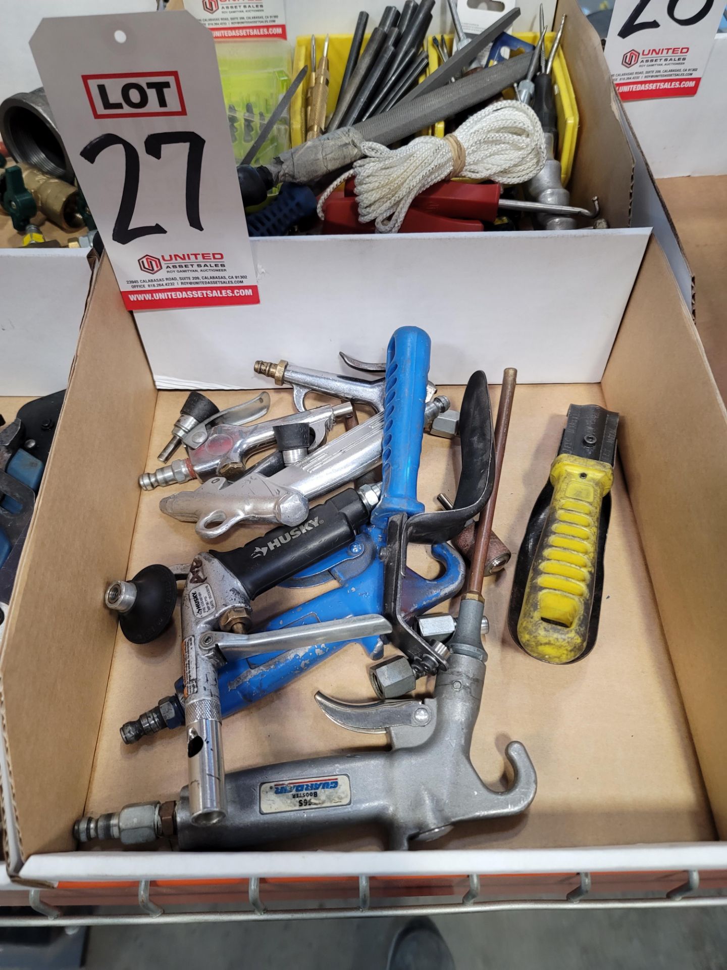 LOT - BLOWERS/AIR NOZZLES, SHARPENERS