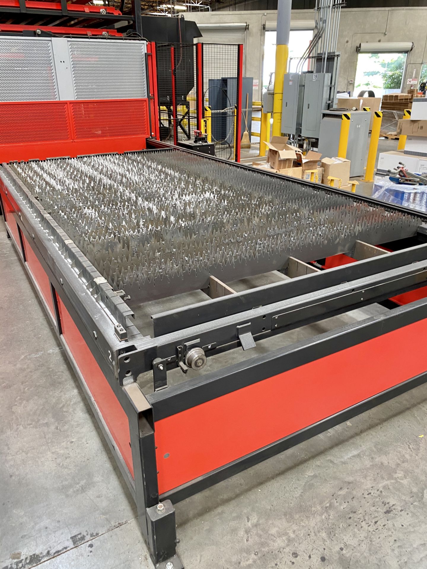 2014 AMADA FLCAJ 4020 FIBER LASER FABRICATION CELL, AMADA AJ4000 4.2 KW GEN 2 FIBER LASER, AMNC-F - Image 14 of 51