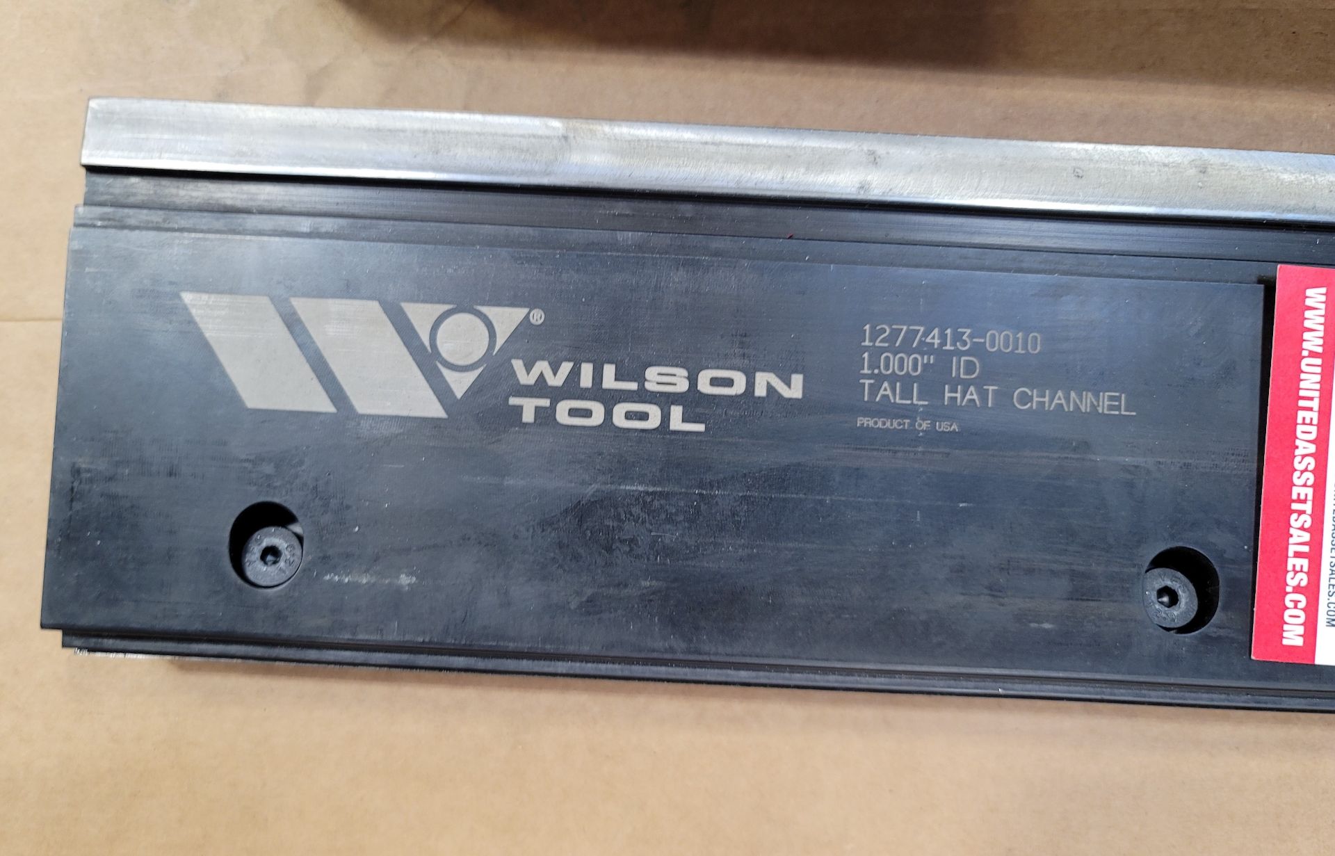 WILSON TOOL TALL HAT CHANNEL (SEE PHOTOS FOR SPECS)