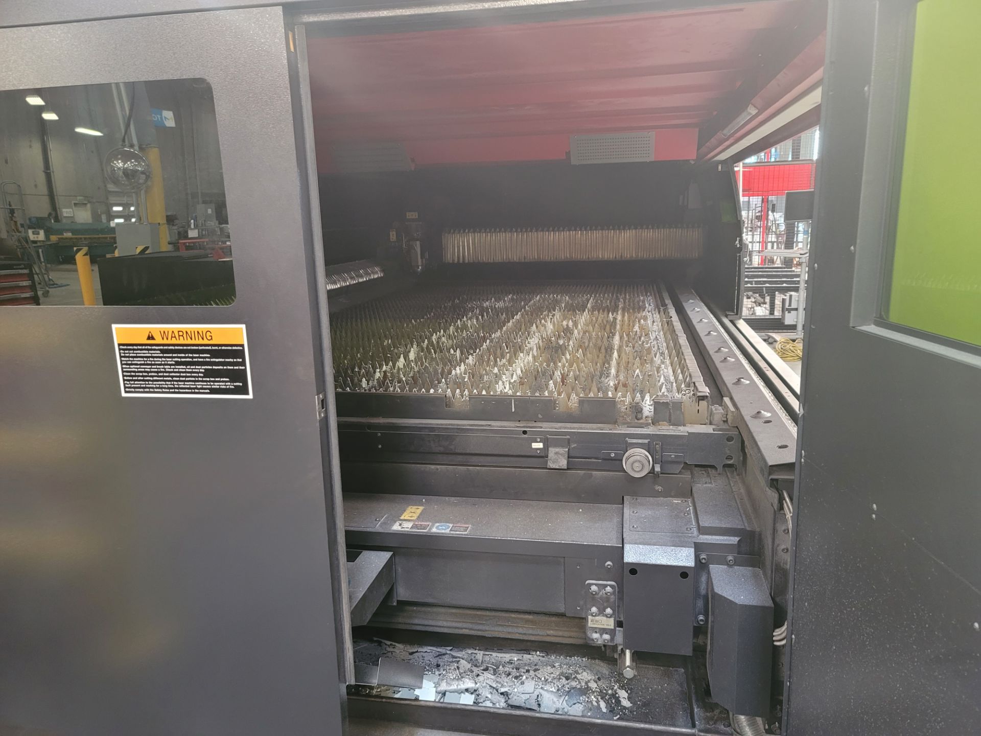 2014 AMADA FLCAJ 4020 FIBER LASER FABRICATION CELL, AMADA AJ4000 4.2 KW GEN 2 FIBER LASER, AMNC-F - Image 28 of 51