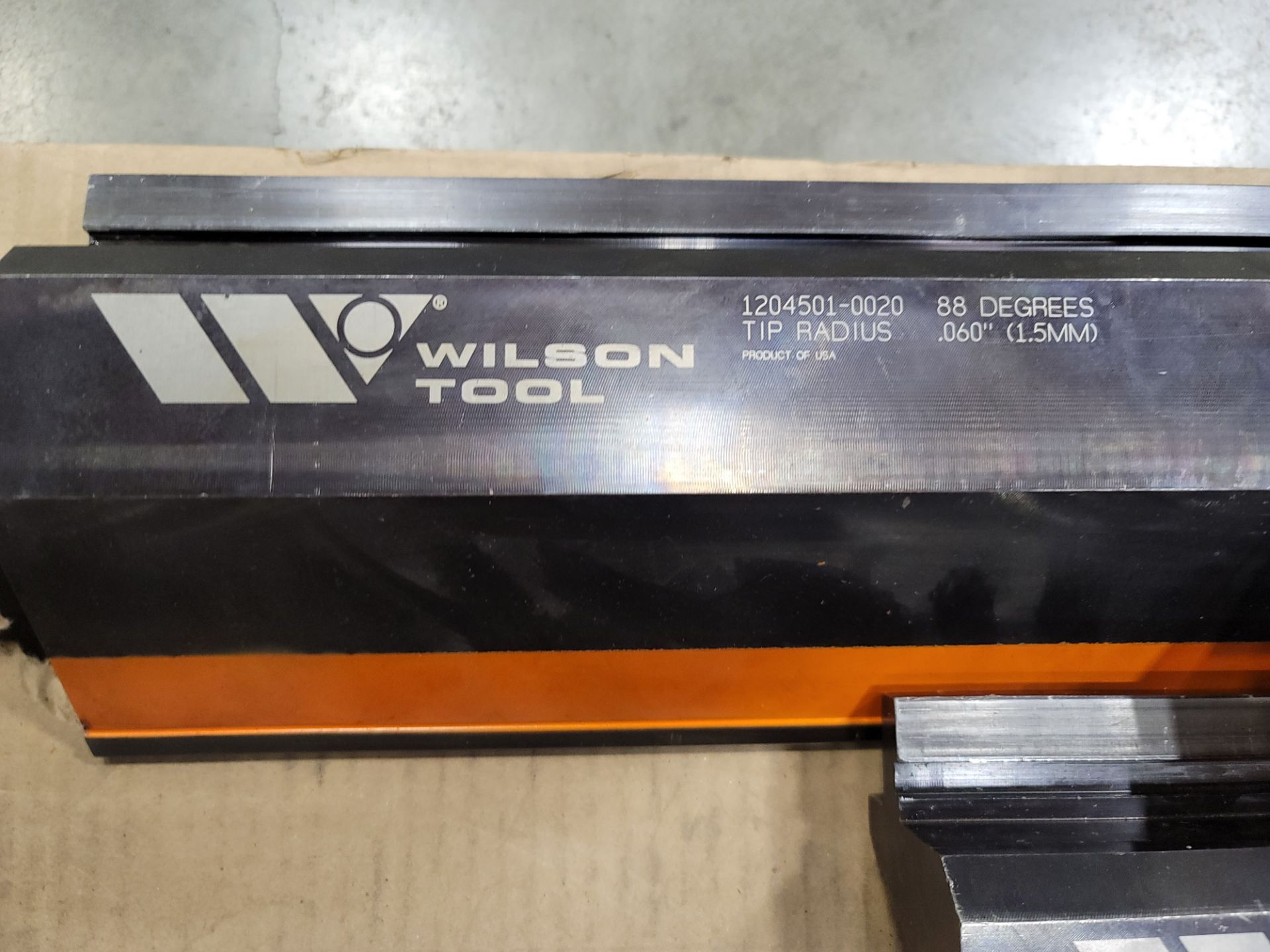 LOT - WILSON TOOL BRAKE DIES (SEE PHOTOS FOR SPECS)