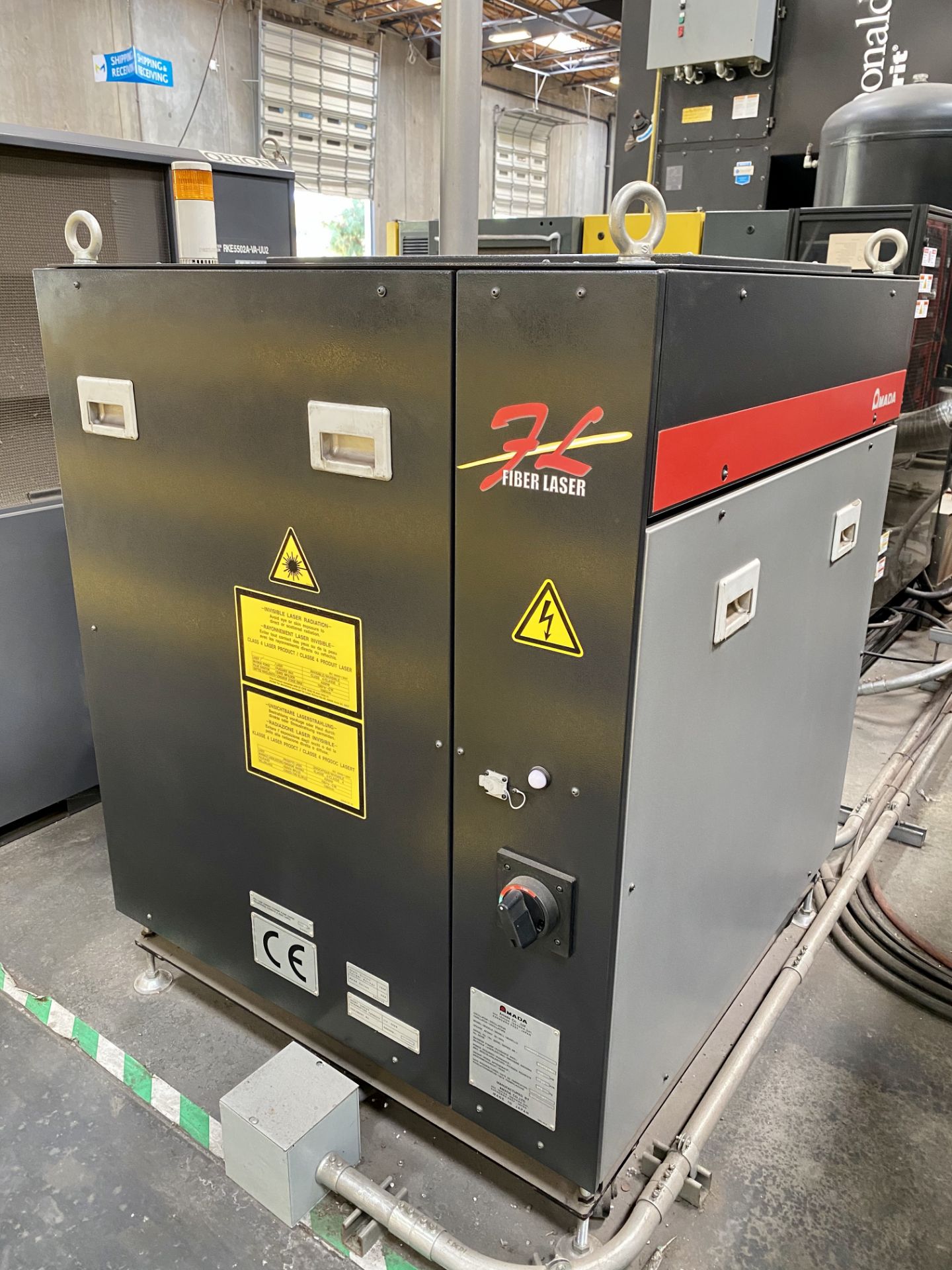 2014 AMADA FLCAJ 4020 FIBER LASER FABRICATION CELL, AMADA AJ4000 4.2 KW GEN 2 FIBER LASER, AMNC-F - Image 29 of 51