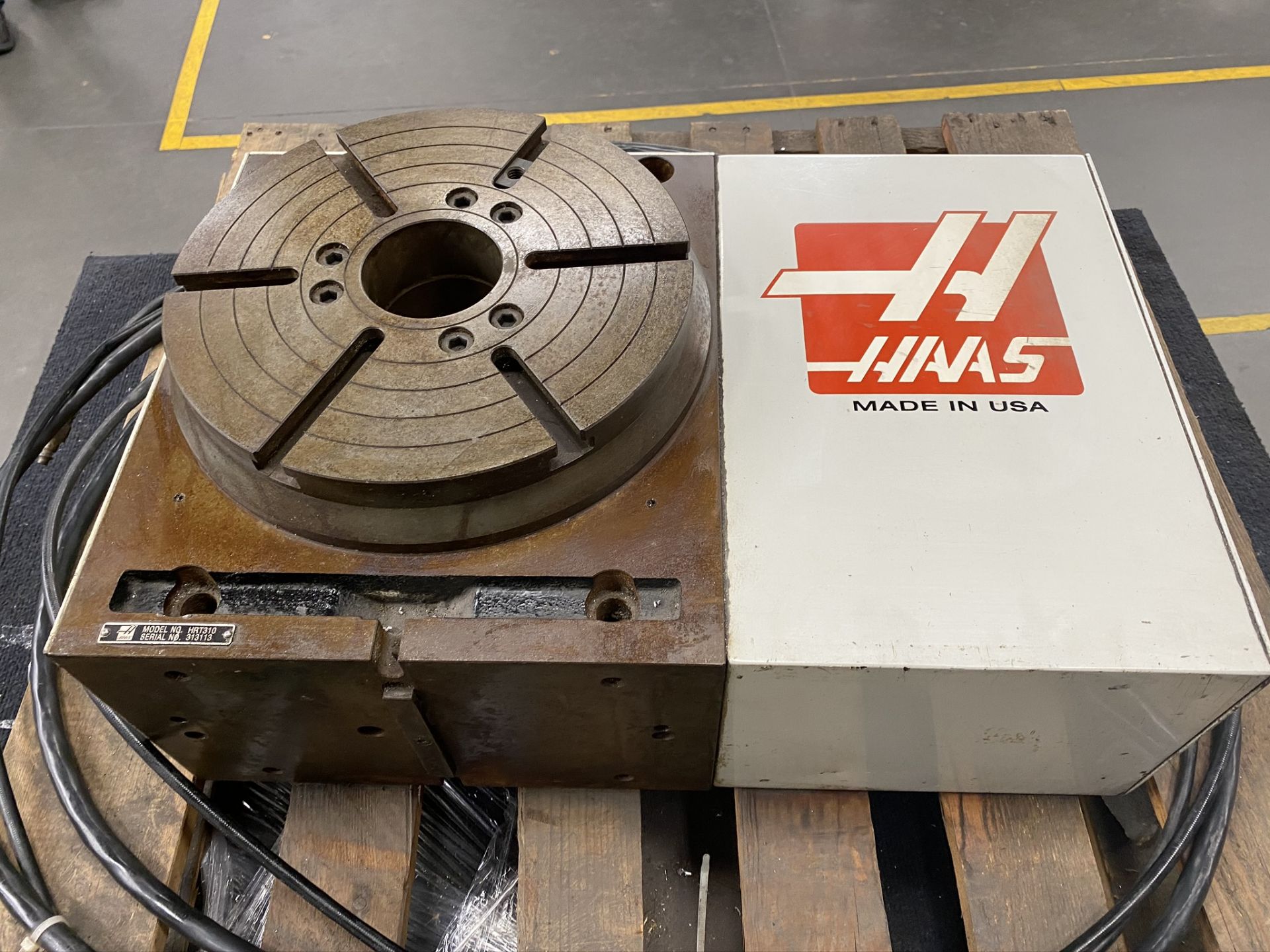 HAAS HRT 310 ROTARY TABLE, 12” ROTARY TABLE, S/N 313113