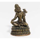 SEATED INDRA.