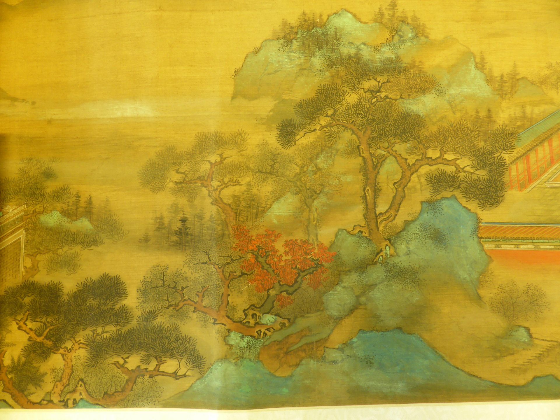 WEN, ZHENGMING1470 - 1559THE MOUNTAINS OF THE IMMORTALS. Origin: China. Date: 19th-20th c. Maker/ - Bild 18 aus 26