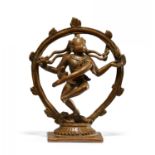 RARE AND EARLY SHIVA NATARAJA. Origin: South India. Dynasty: Chola-Dynastie (ca. 300 v.Chr.-1279).