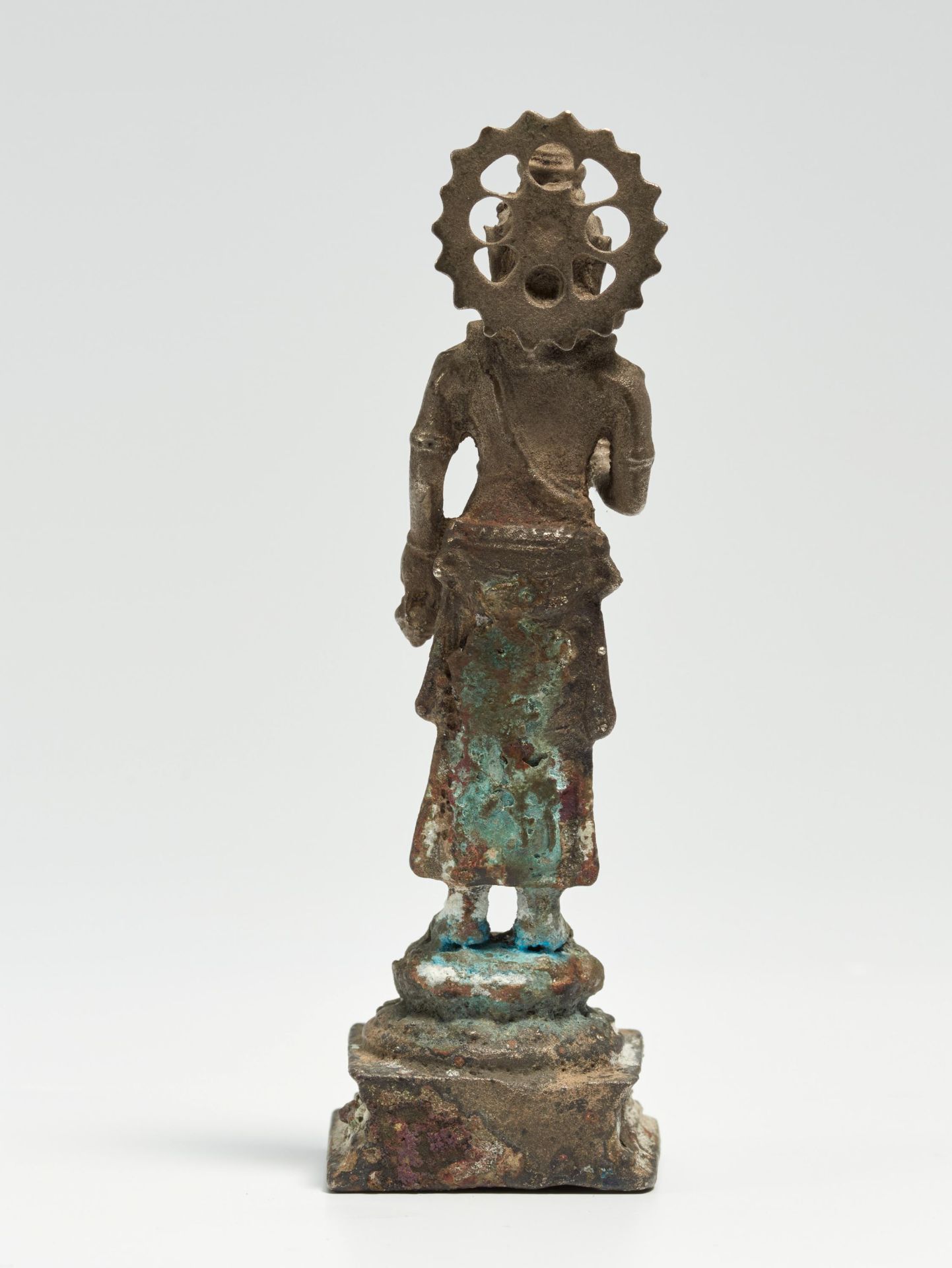 SMALL FIGURE OF THE BRAHMAN PRIEST AGASTYA. Origin: Indonesia. Central Java. Date: 10th-11th c. - Bild 4 aus 6