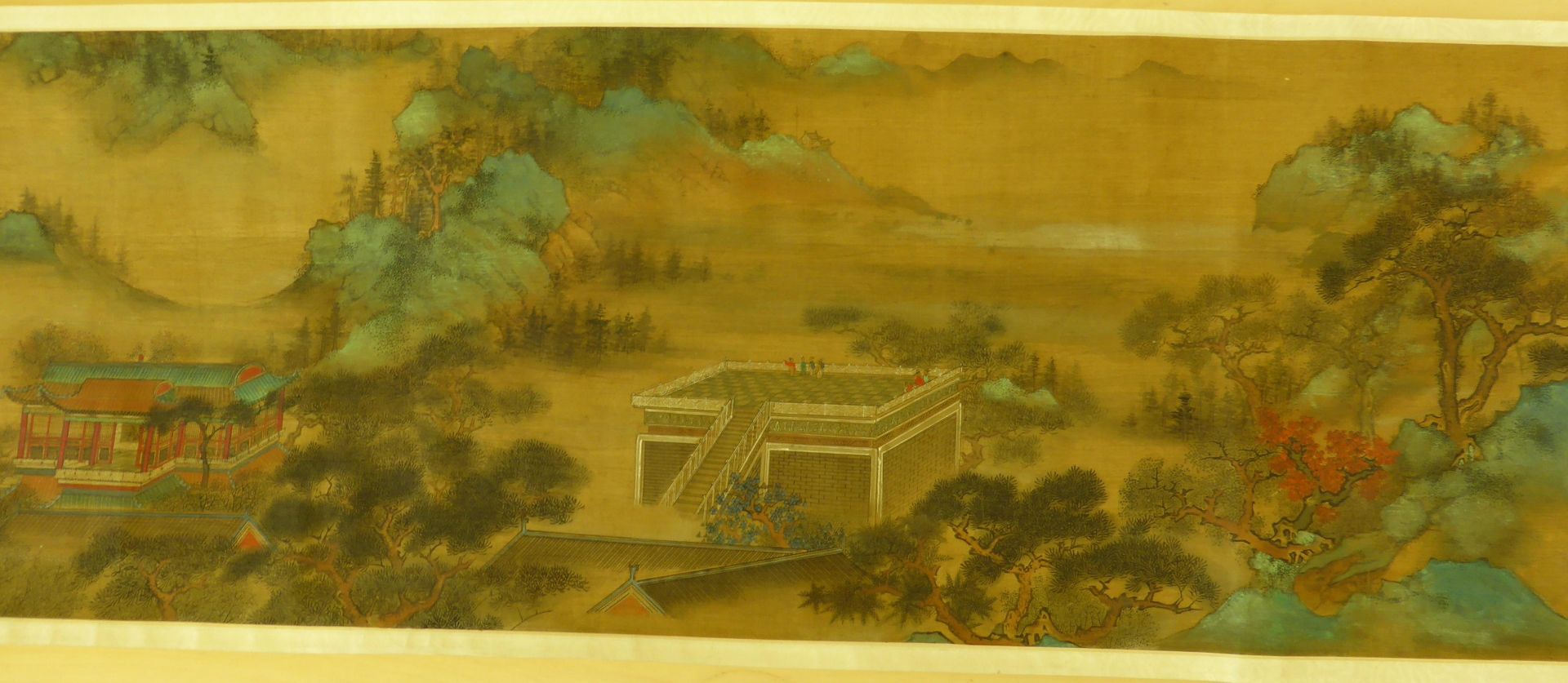 WEN, ZHENGMING1470 - 1559THE MOUNTAINS OF THE IMMORTALS. Origin: China. Date: 19th-20th c. Maker/ - Bild 19 aus 26