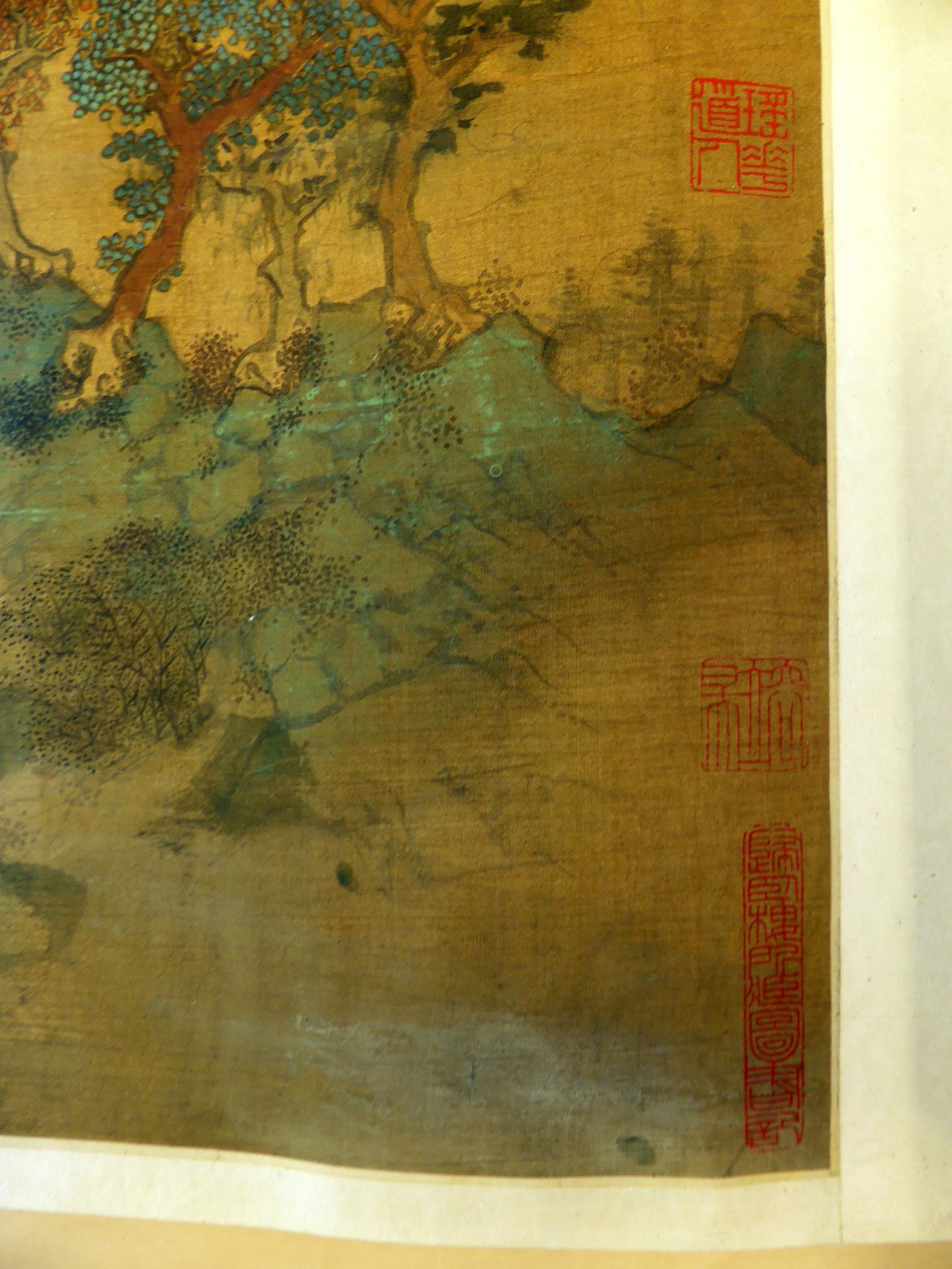 WEN, ZHENGMING1470 - 1559THE MOUNTAINS OF THE IMMORTALS. Origin: China. Date: 19th-20th c. Maker/ - Bild 12 aus 26