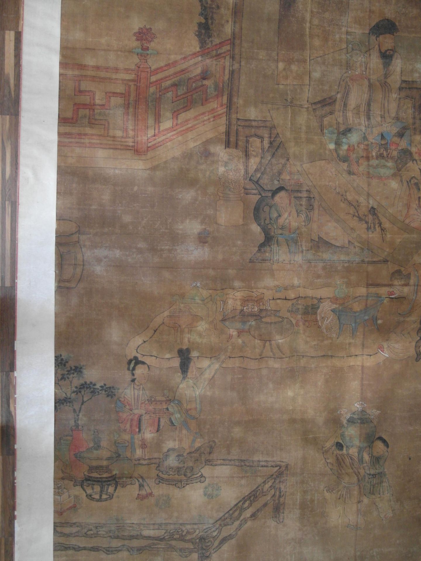 ZHANG, CHONGMing painter, active in the 17th cSCHOLARS APPRAISING ANTIQUES AND ART. Origin: China. - Bild 6 aus 17