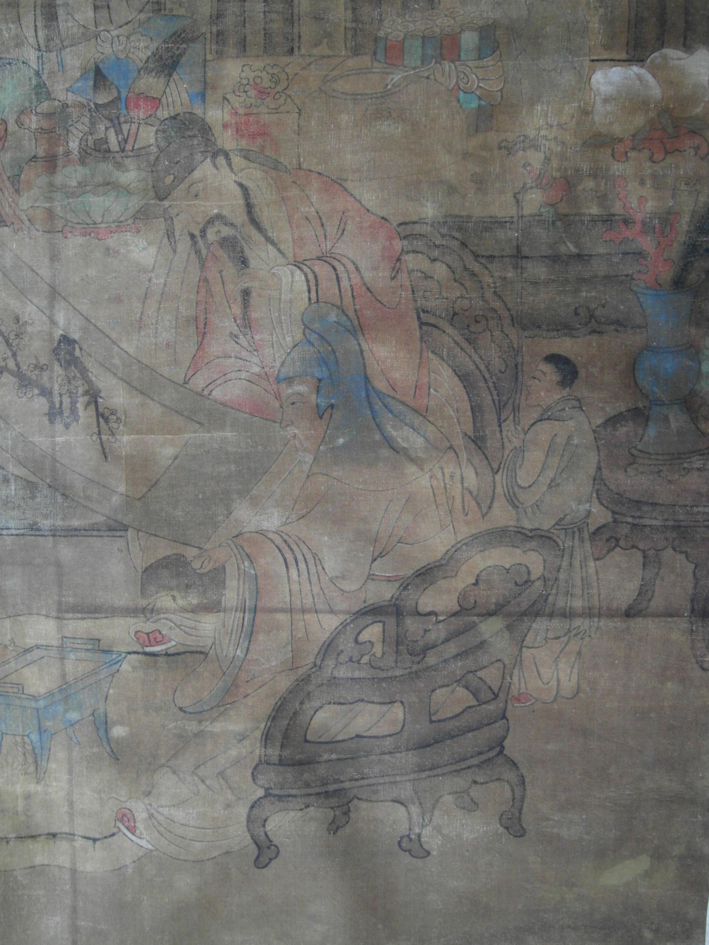 ZHANG, CHONGMing painter, active in the 17th cSCHOLARS APPRAISING ANTIQUES AND ART. Origin: China. - Bild 14 aus 17