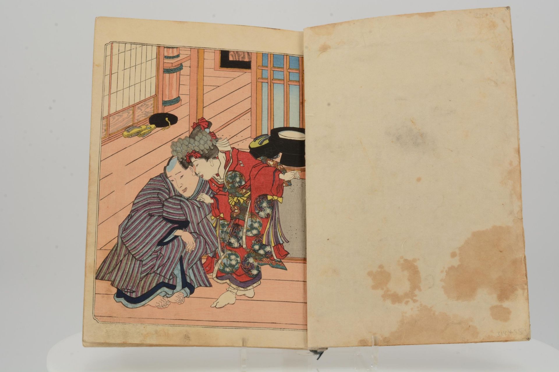 UTAGAWA, KUNISADA I.1786 - 1865SHUNGA EHON. ENSHI GOYU YOJÔ. BOOK 1 (SETSU). Origin: Japan. Dynasty: - Bild 4 aus 18