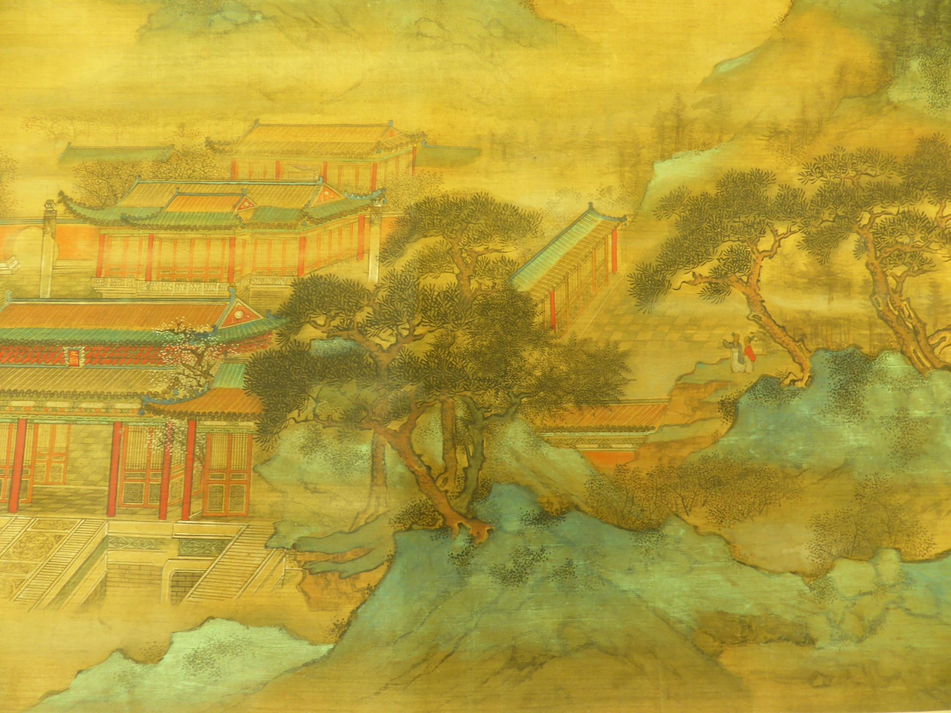 WEN, ZHENGMING1470 - 1559THE MOUNTAINS OF THE IMMORTALS. Origin: China. Date: 19th-20th c. Maker/ - Bild 15 aus 26