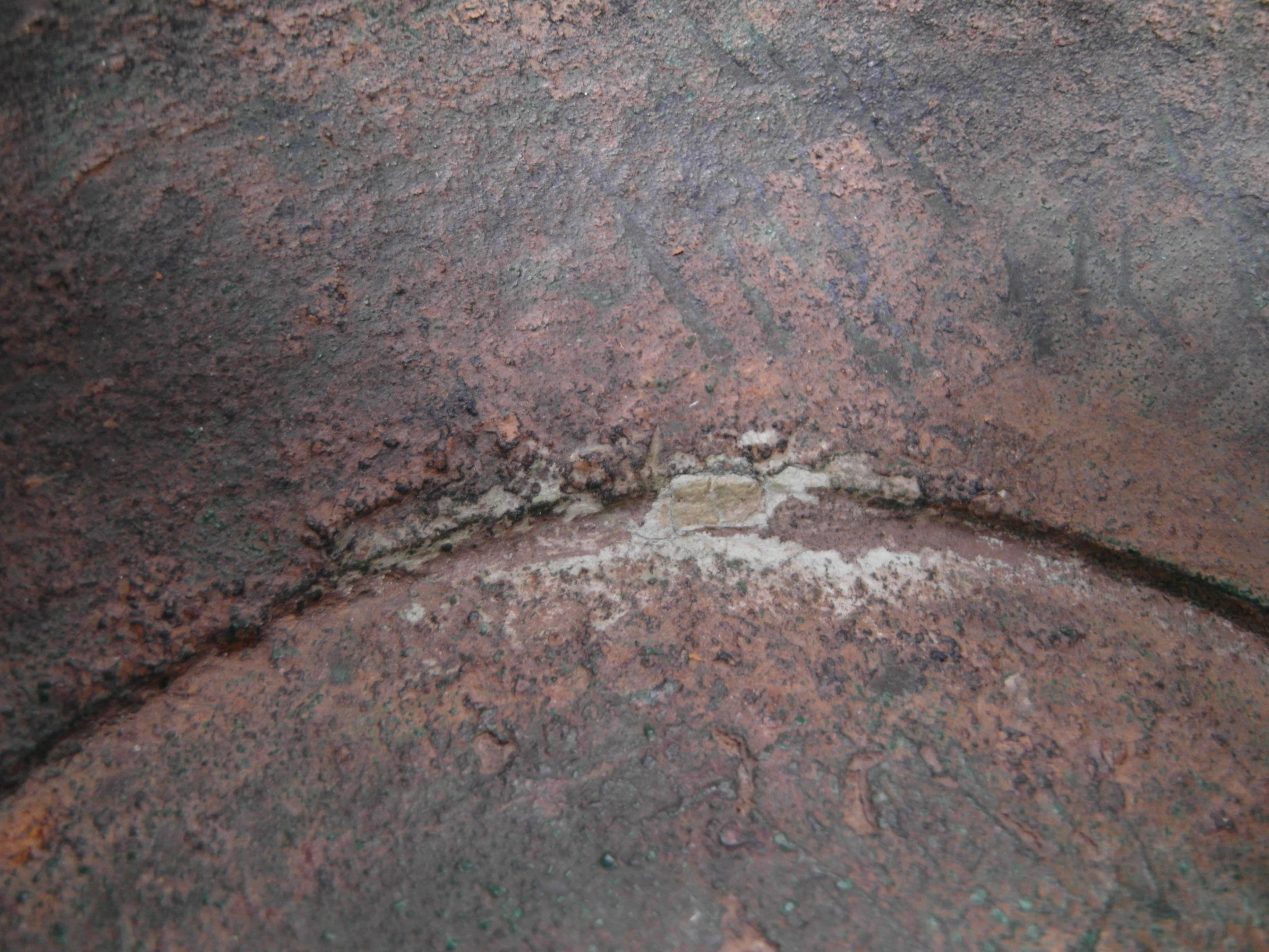 LARGE AND RARE BRONZE BASIN. Origin: China. Dynasty: Western Han dynasty (206 BC - 6 AD). Technique: - Image 15 of 22