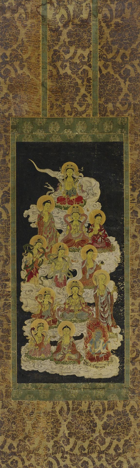 THE THIRTEEN BUDDHIST DEITIES (JÛSANBUTSU). Origin: Japan. Dynasty: Edo period (1603-1868). Maker/