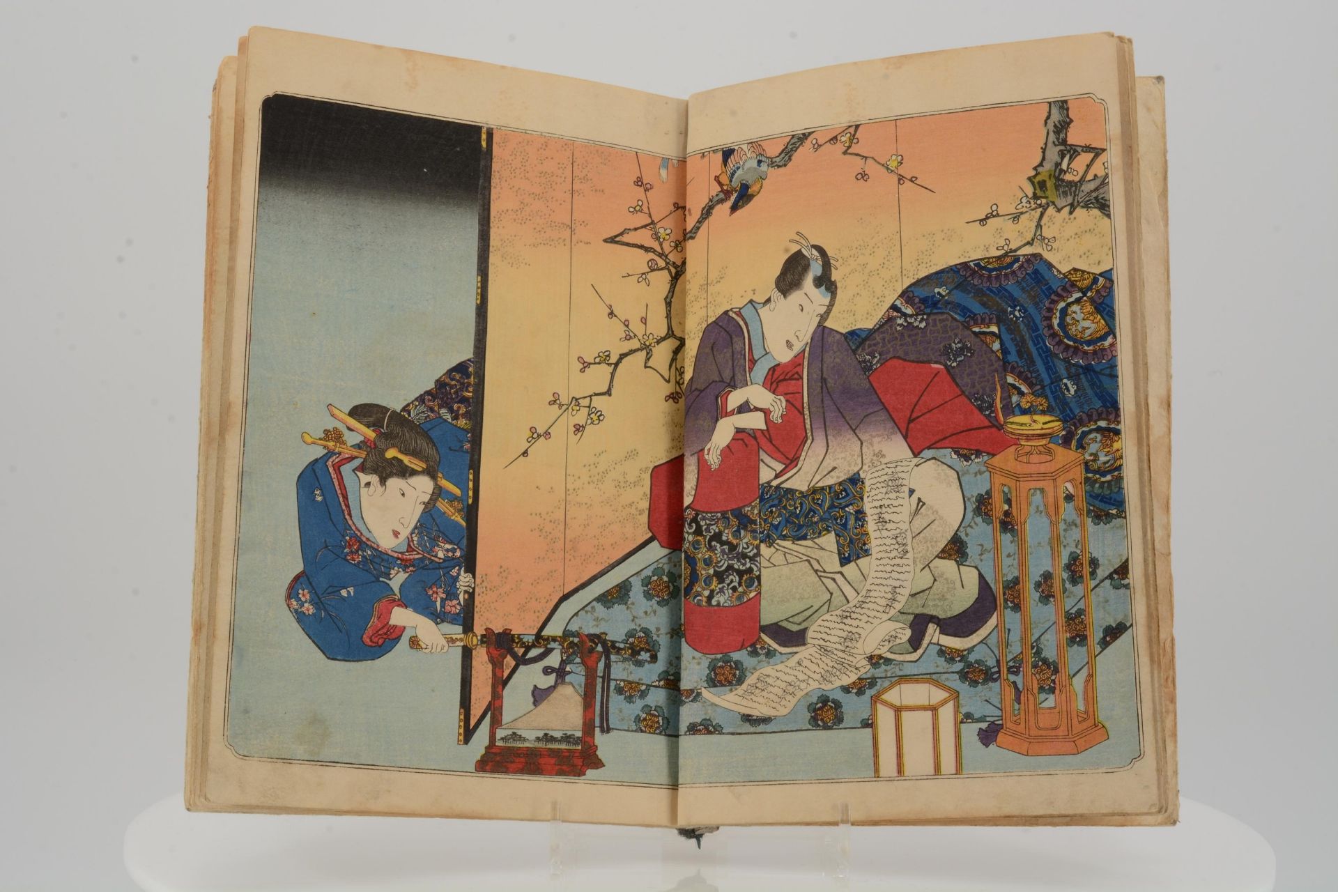 UTAGAWA, KUNISADA I.1786 - 1865SHUNGA EHON. ENSHI GOYU YOJÔ. BOOK 1 (SETSU). Origin: Japan. Dynasty: - Bild 7 aus 18