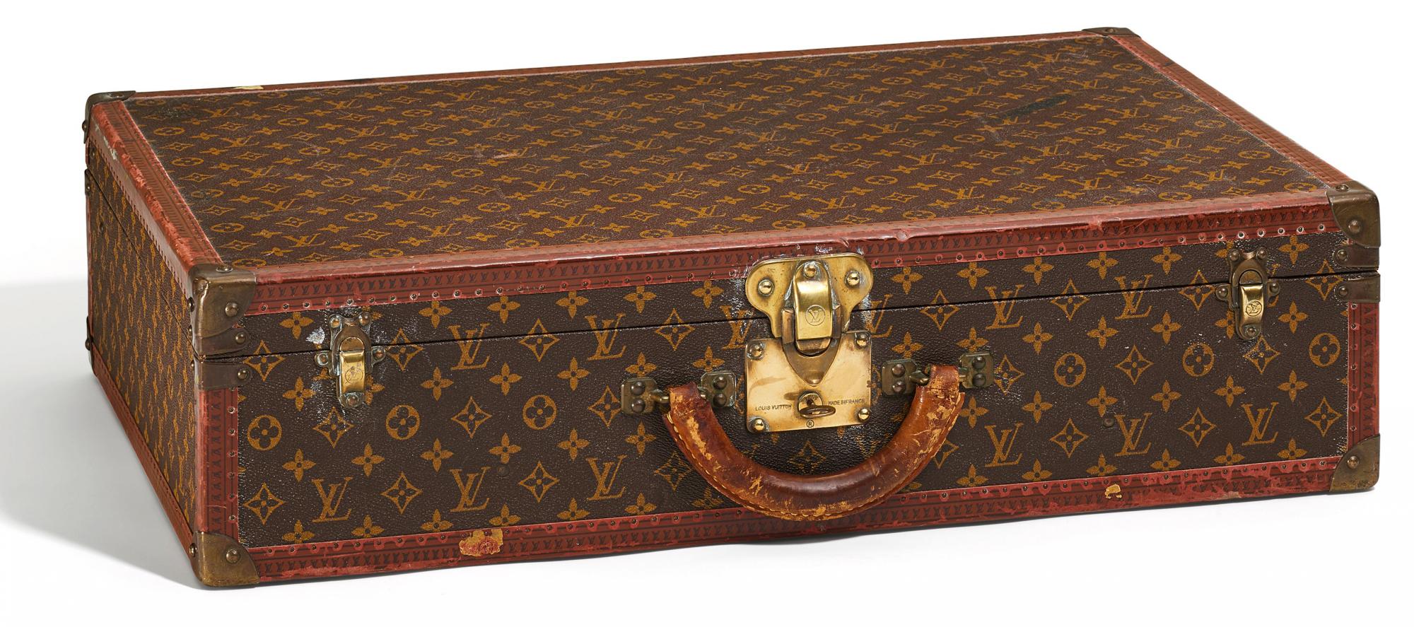 VUITTON, LOUISAlzer 70. Suitcase. Origin: France. Date: 1980s. Measurement: 70,0 x 47,0 x 17,5cm.