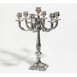 MAGNIFICENT SILVER CANDELABRA. Florence, Kat. Date: 20th century. Maker/Designer: Mario Sorelli.