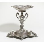 MAGNIFICENT ROCOCO-STYLE SILVER CENTRE PIECE. Germany. Date: Around 1900. Technique: Silver.