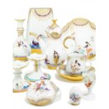 36 PIECES FROM A PORCELAIN SERVICE "ARABIAN NIGHTS". Meissen. Maker/Designer: Model L. Zepner, decor