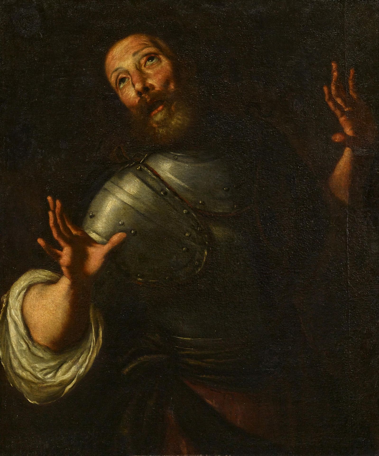 STROZZI, BERNARDO('Il Cappuccino')1581 Genoa - 1644 VeniceSchoolTitle: The Conversion of Saint Paul.