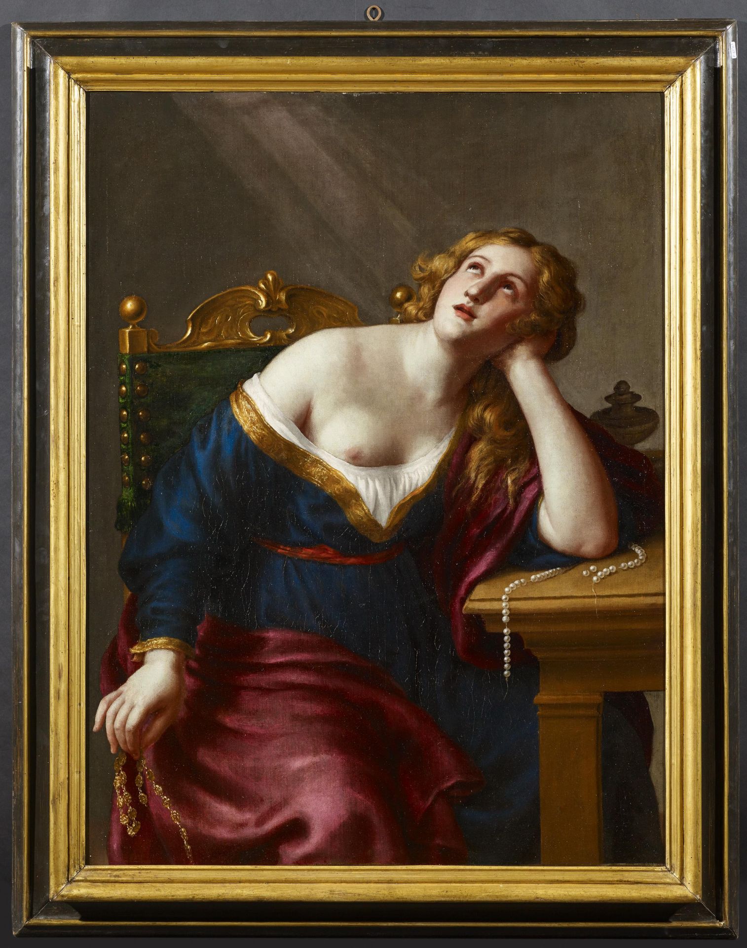 TURCHI, ALESSANDRO('Orbetto')Verona 1578 - Rome 1649Title: Mary Magdalene Renounces the Vanities - Bild 2 aus 4