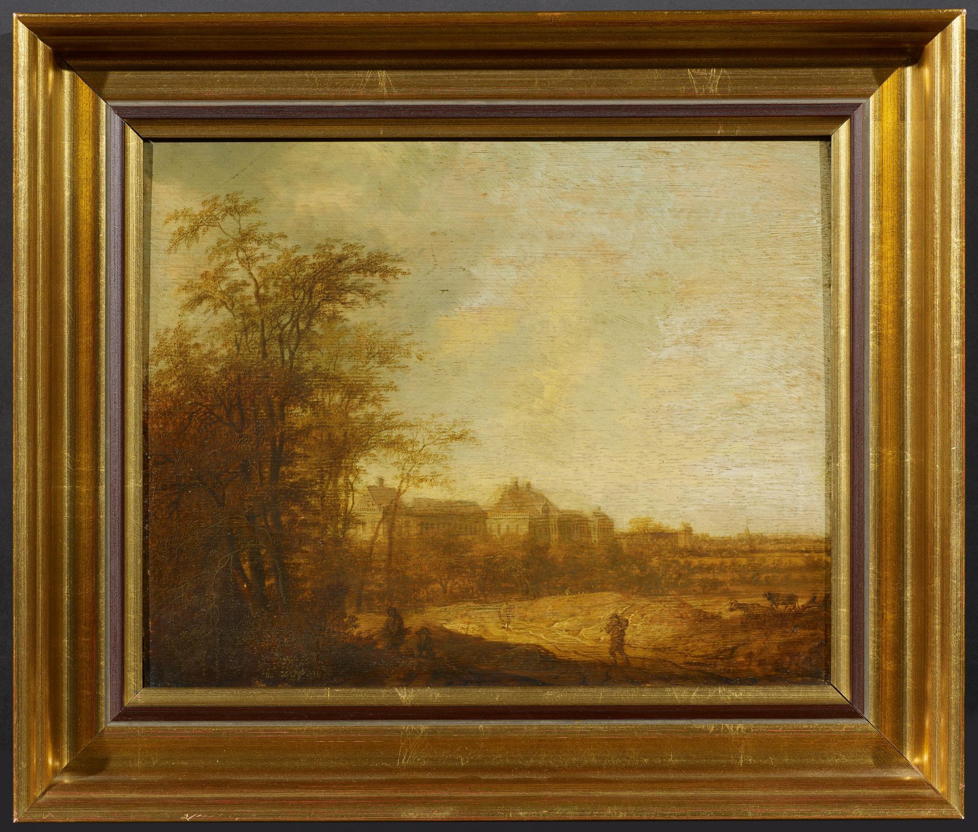 CROOS, ANTHONY JANSZ VAN DER1606 - 1663 The Hague (?)Title: The Castle "Huis ter Nieuwburg" in - Bild 2 aus 3