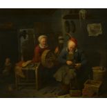 RYCKAERT, DAVID IIIAntwerp before 1612 - 1661Title: In the Cobbler's Workshop. Technique: Oil on