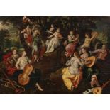 CLERCK, HENDRICK DEBrussels 1570 - 1629CircleTitle: Minerva and the Muses. After the painting by