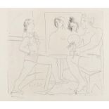 Picasso, Pablo1881 Malaga - 1973 MouginsL'Atelier. 1927. Etching on BFK RIVES (watermark). 35 x 40cm