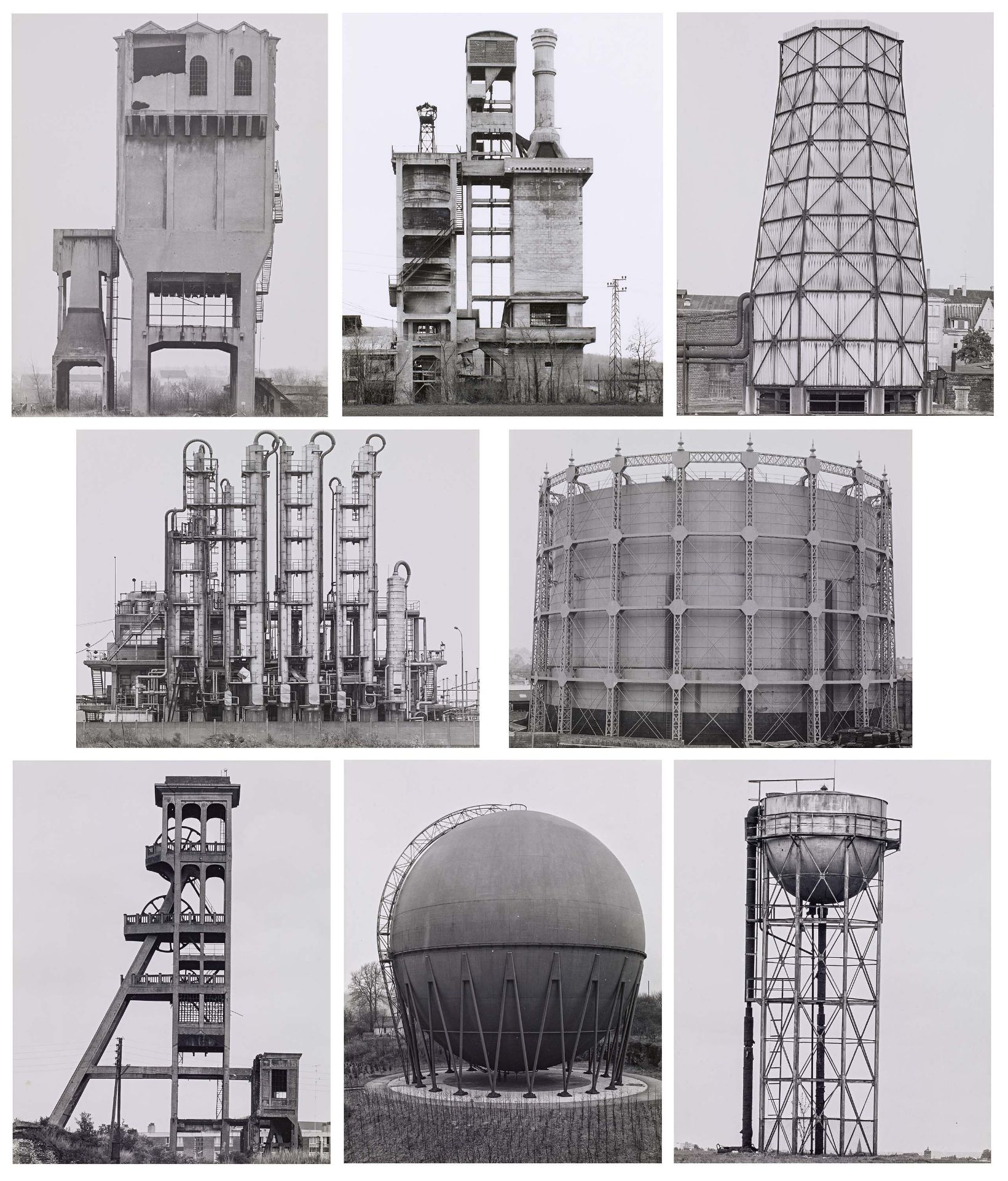 Becher, Bernd and Hilla1931 Siegen - 2007 Rostock / 1934 Potsdam - 2015 DüsseldorfIndustriebauten.