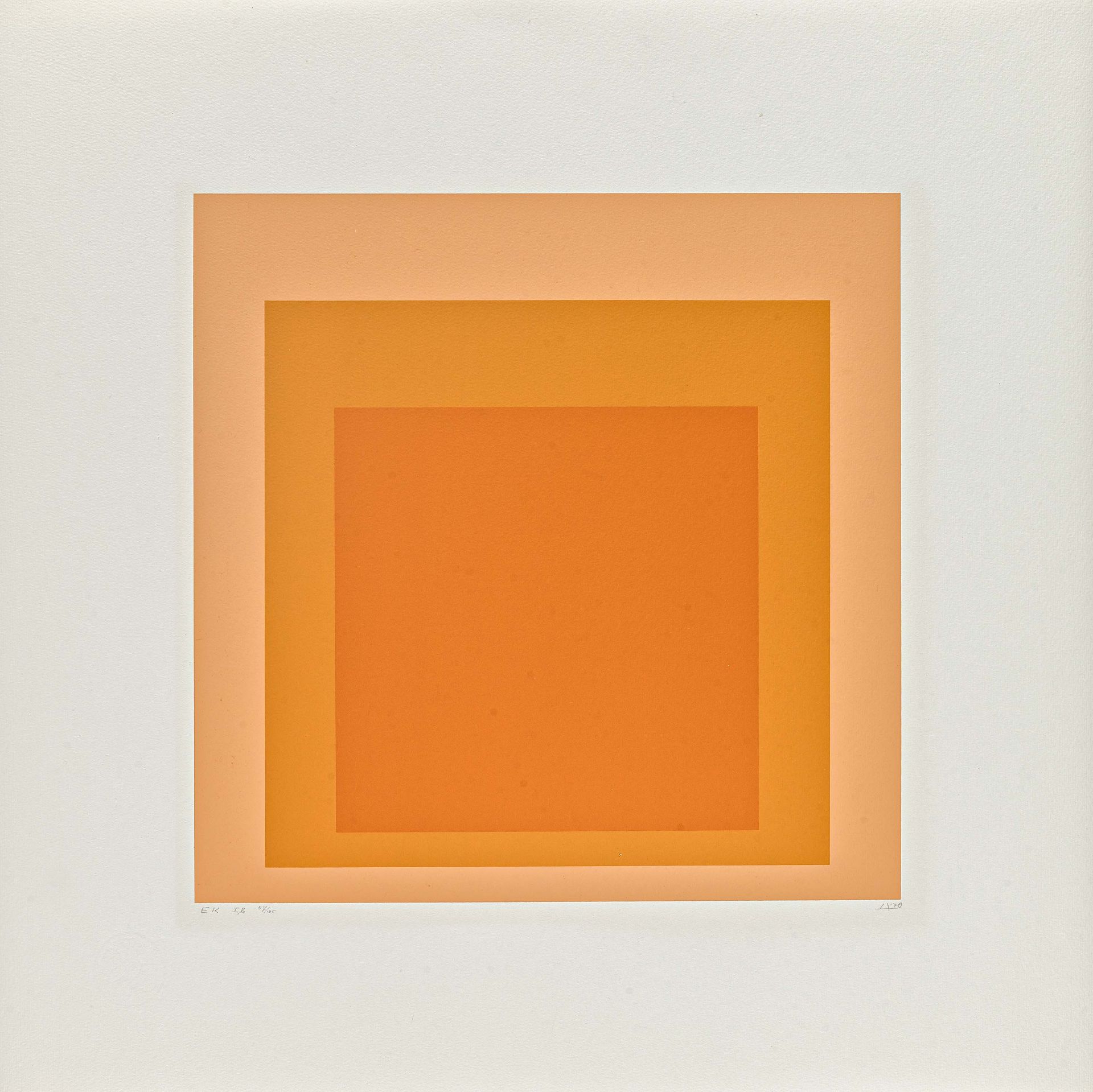 Albers, Josef1888 Bottrop - 1976 New Haven/ConnecticutJosef Albers - Homage to the square (Edition - Bild 8 aus 26