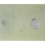 Tuymans, Luc1958 Mortsel/BelgiumInsomnia. 1988. Oil on canvas. 44 x 53cm. Signed verso: Tuymans.