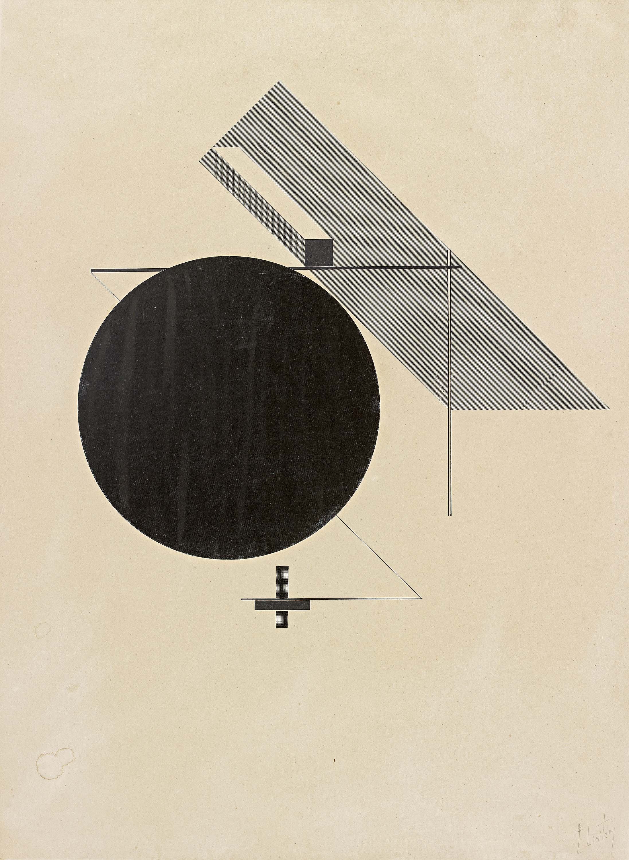 Lissitzky, El1890 Potschinok/Smolensk - 1941 MoscowUntitled. From: "Proun". 1919-1923. Lithograph