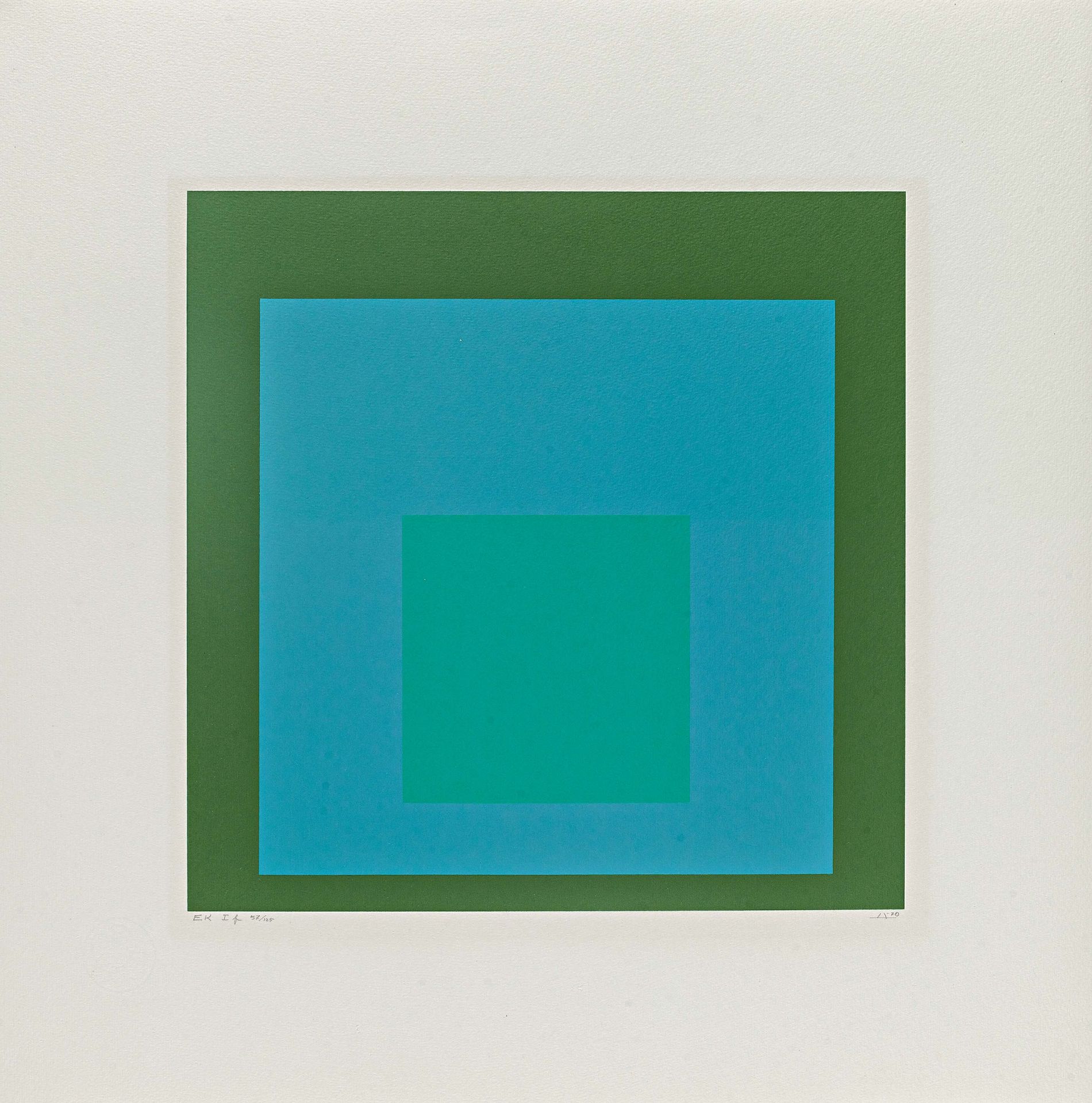 Albers, Josef1888 Bottrop - 1976 New Haven/ConnecticutJosef Albers - Homage to the square (Edition - Bild 20 aus 26