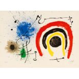 MIRÓ, JOAN1893 Barcelona - 1983 Cala Major/MallorcaTitel: Aus: Die Eidechse mit den Goldfedern.